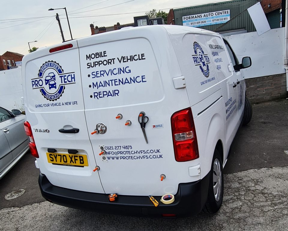 Van Graphics and Livery in Birmingham