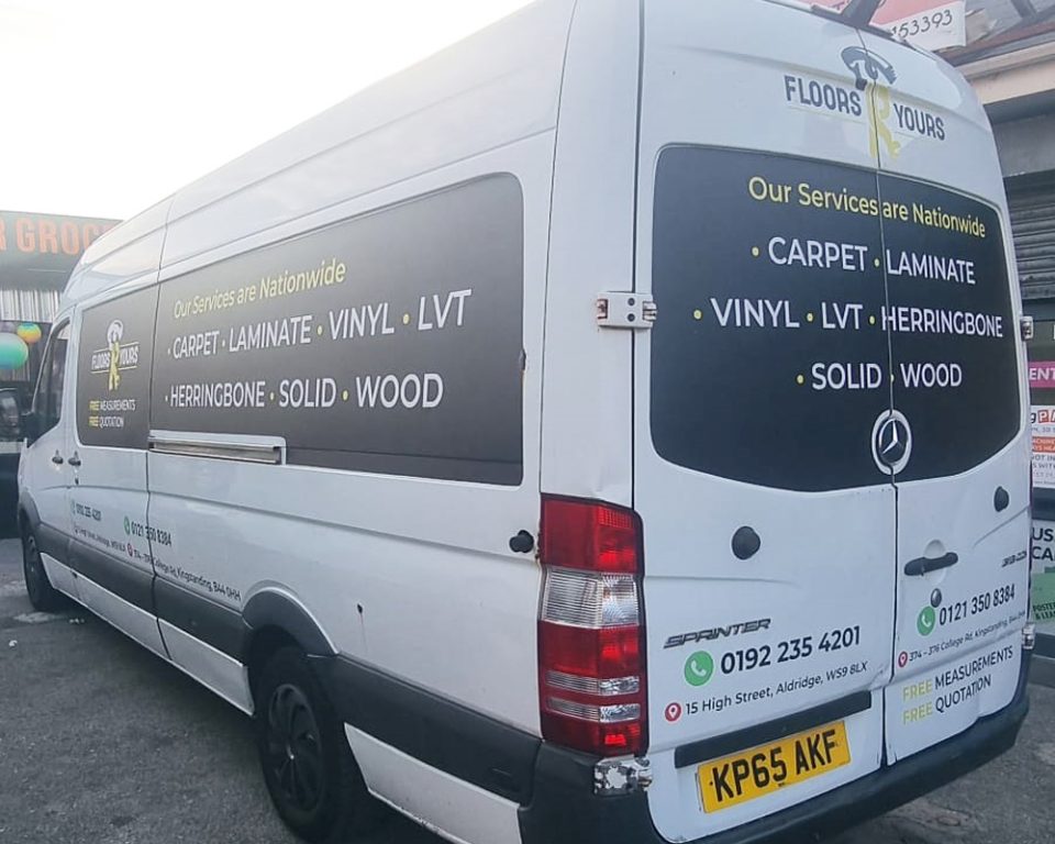 Van Graphics and Livery in Birmingham